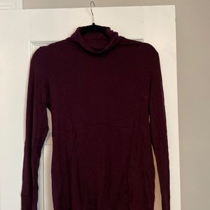 Long sleeve turtle neck, purple